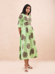 Bird Song Long Dress