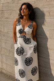 Mystic Halter Cut Dress