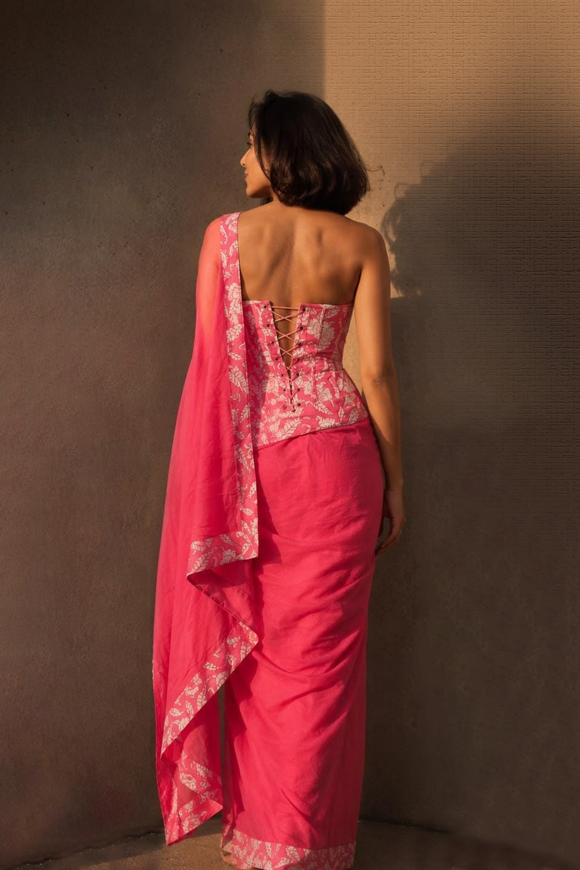 Jaipur Sorbet Corset & Ready to Wear Saree