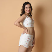 Crimson Hearts Shorts