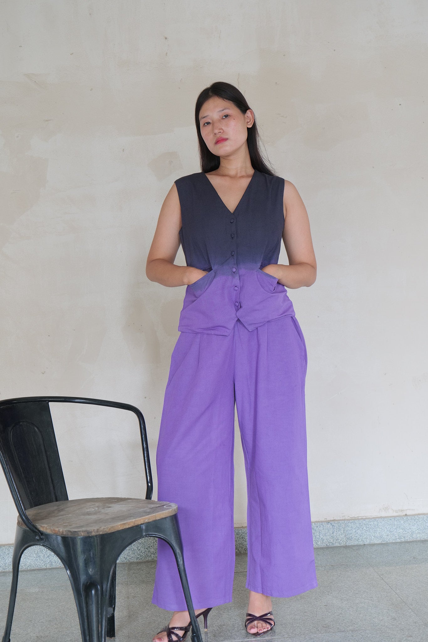 Indigo Dusk Waistcoat