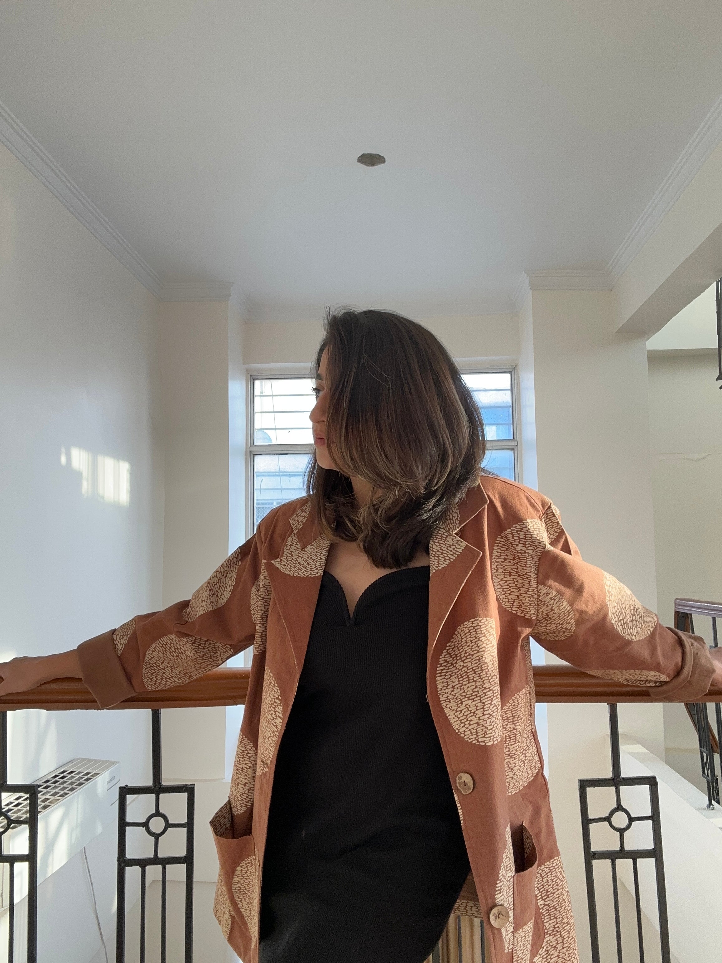 Smriti In Tamaya Coat