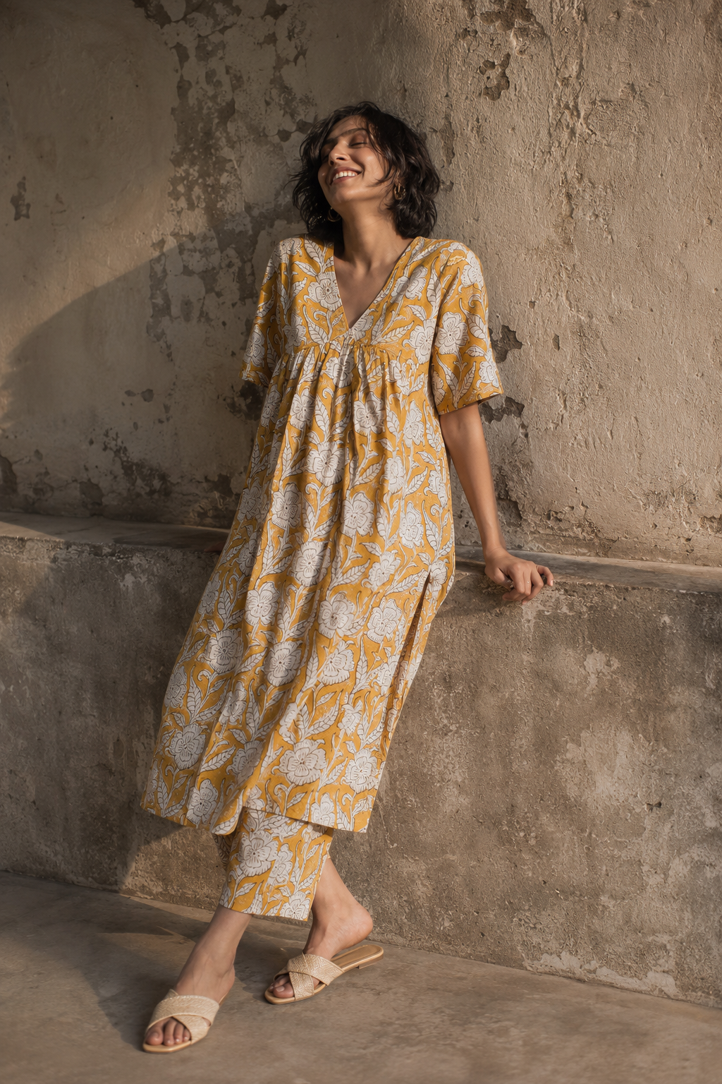 Sunny Day Kurta and Pant Coord