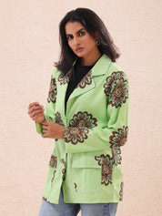 Bird Song Coat Coat - Atulyakala