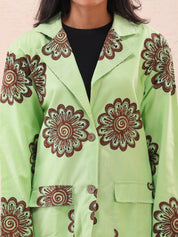 Bird Song Coat Coat - Atulyakala