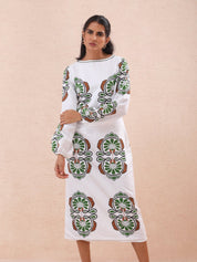 Bohemian Dream Midi Dress - Atulyakala