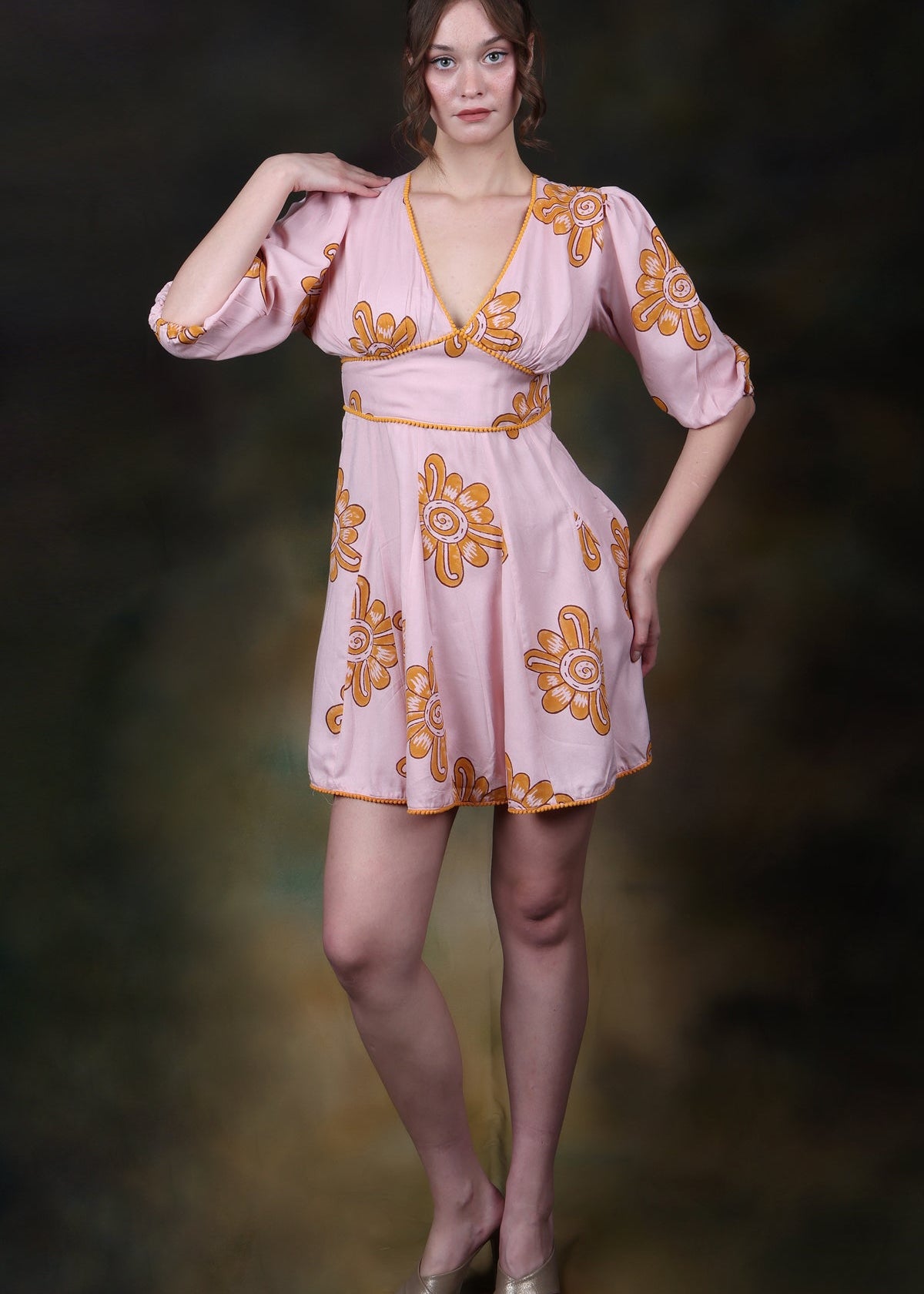 Candy Skater Dress Mini Dress - Atulyakala