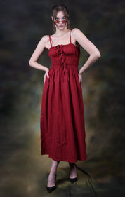 Desert Rose Dress Maxi Dress - Atulyakala