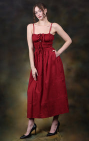 Desert Rose Dress Maxi Dress - Atulyakala