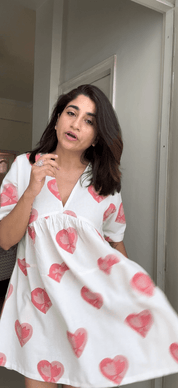 Dil Vil Dress Mini Dress - Atulyakala