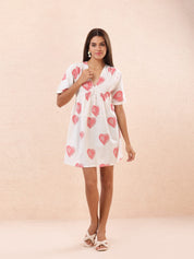 Dil Vil Dress Mini Dress - Atulyakala