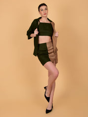 Fern Skirt top - Atulyakala