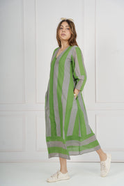 Green Grove Maxi Dress Maxi Dress - Atulyakala
