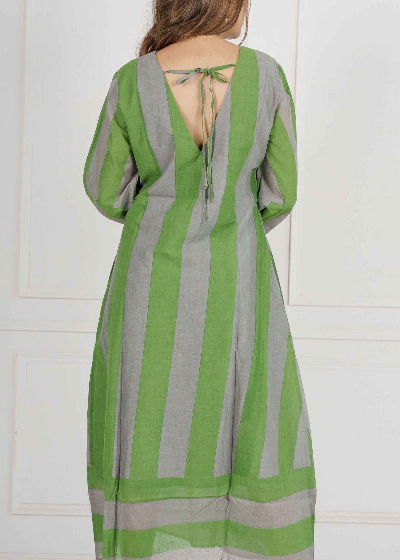 Green Grove Maxi Dress Maxi Dress - Atulyakala