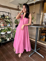 GULAAB BUTA Dress - Atulyakala