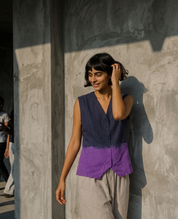 Indigo Dusk Waistcoat