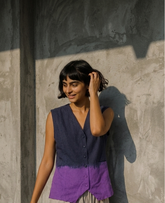 Indigo Dusk Waistcoat