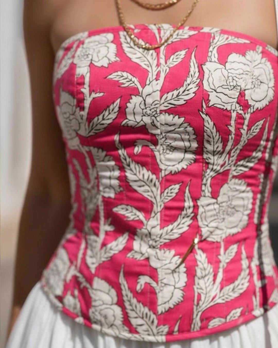 Jaipur Sorbet Corset - Atulyakala