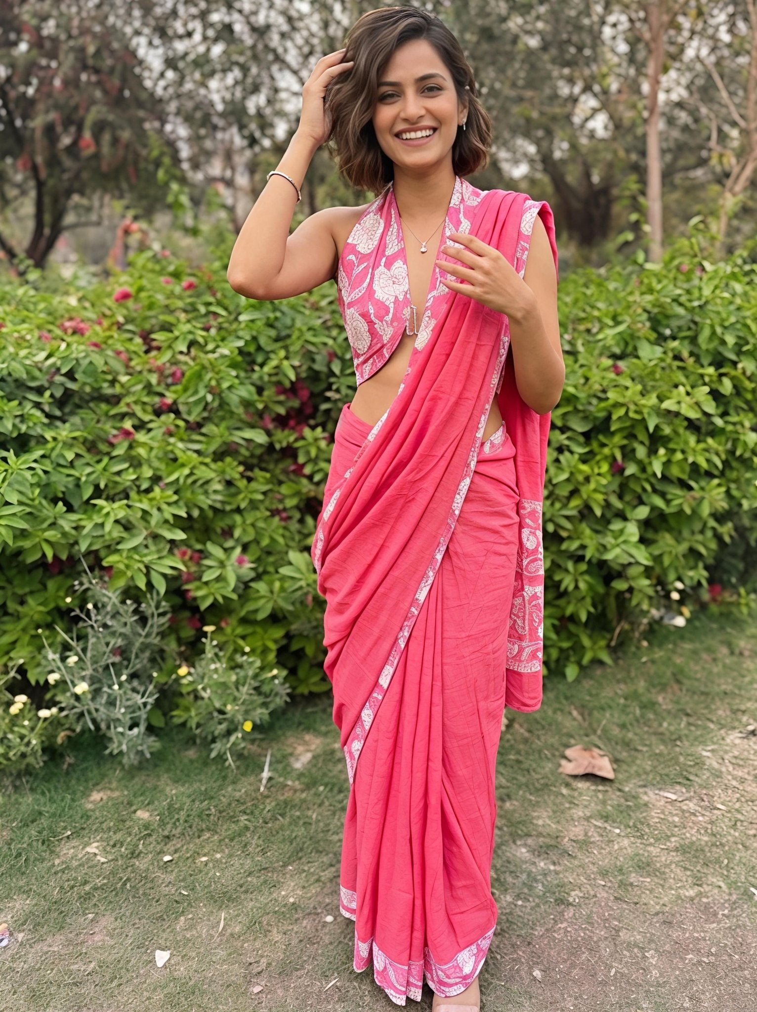 Jaipur Sorbet Saree - Atulyakala