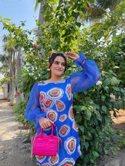 Jamini Dress Short Dress - Atulyakala
