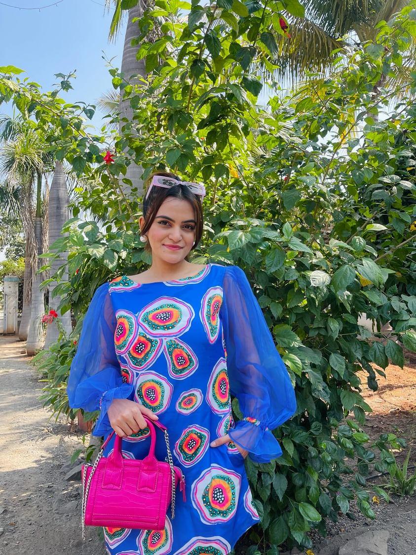 Jamini Dress Short Dress - Atulyakala