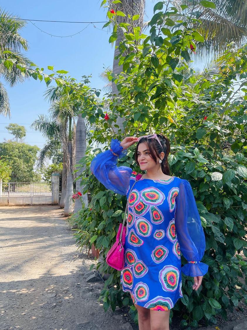 Jamini Dress Short Dress - Atulyakala