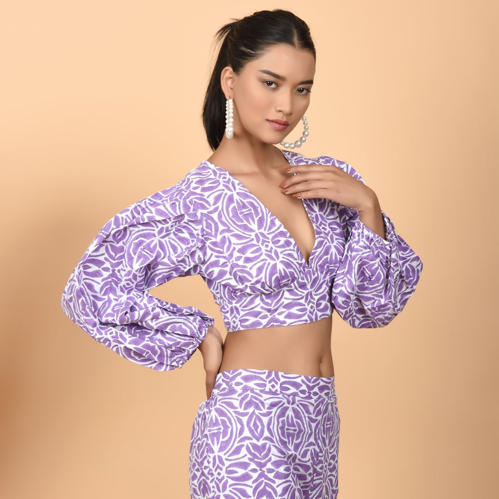 Lavender Pant - Atulyakala