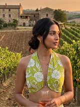 Lemon Sorbet Halter Top