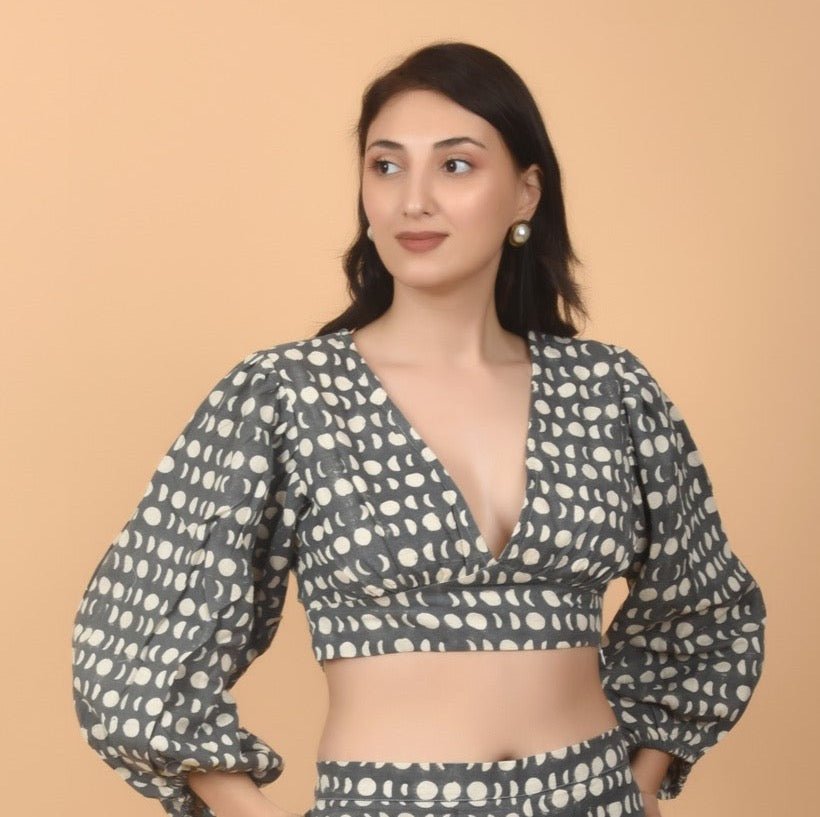 Lunar Crop Top Crop top - Atulyakala