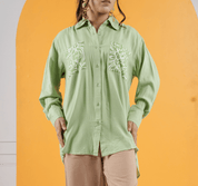 Minty Green Shirt - Atulyakala