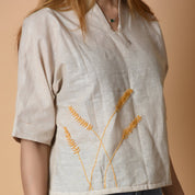 Muted Bloom Top - Atulyakala