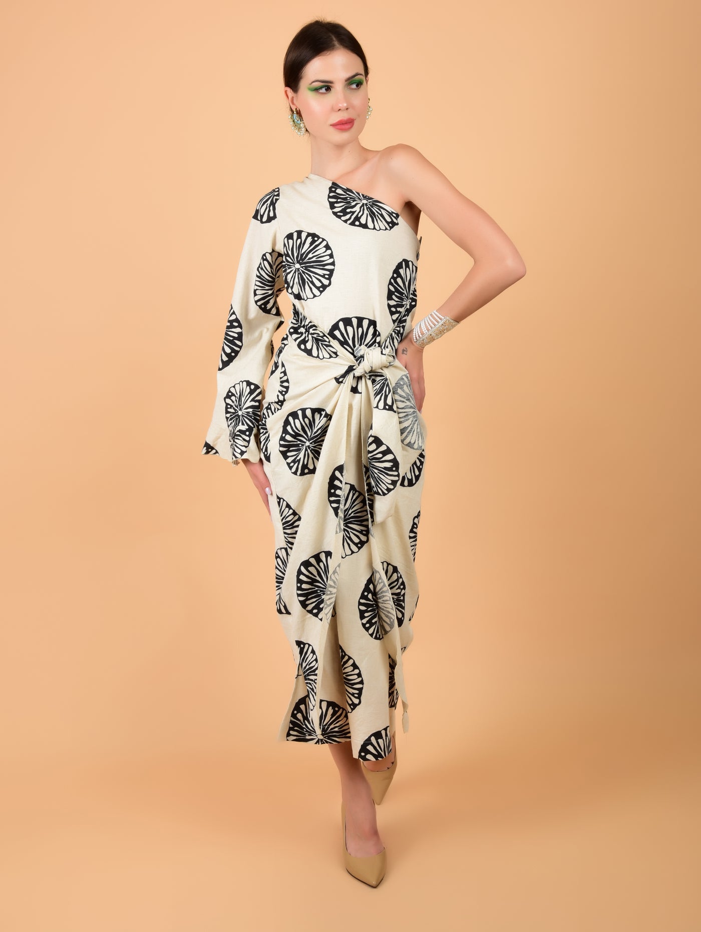 Mystic Knot Dress Midi Dress - Atulyakala