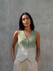 Sage Mist Waistcoat