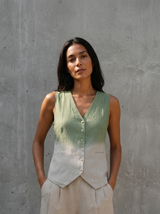Sage Mist Waistcoat