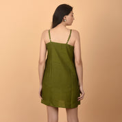 Serene Meadow Dress Short Dress - Atulyakala