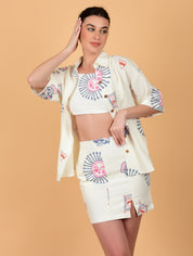 Sun & Heart Coord Shirt - Atulyakala
