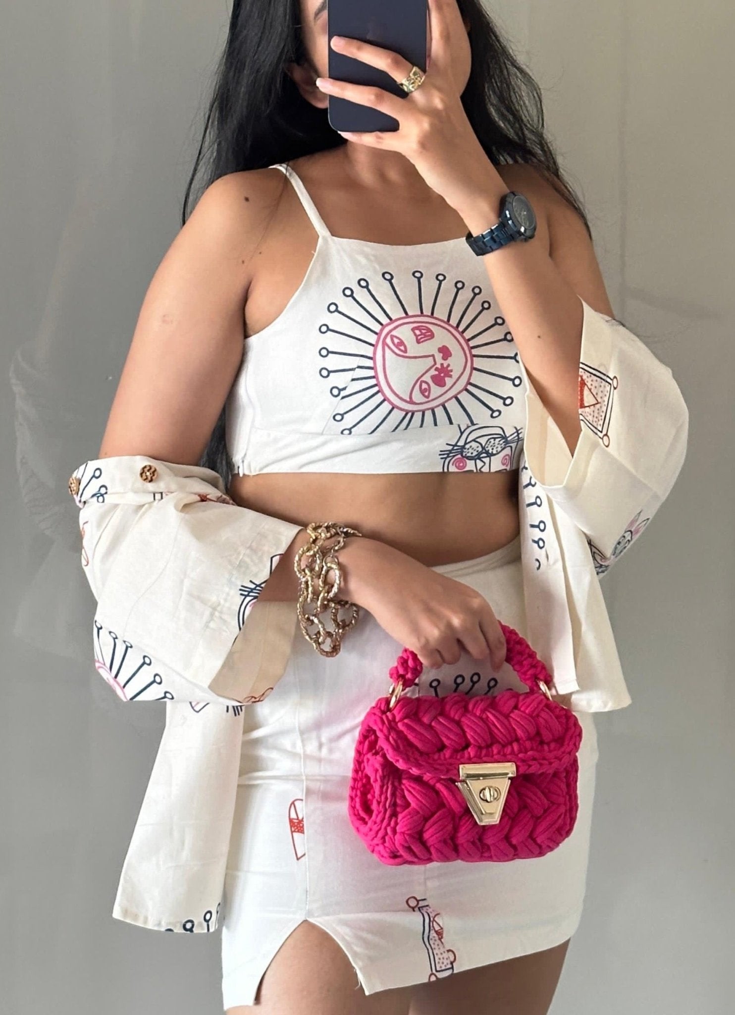 Sun & Heart Coord Shirt - Atulyakala