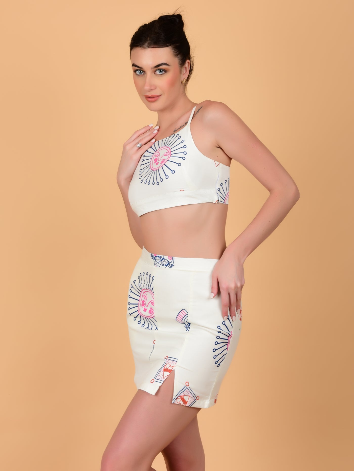 Sun & Heart Coord Shirt - Atulyakala