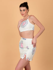 Sun & Heart Skirt skirt - Atulyakala