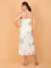 Sun & Heart Summer Dress Short Dress - Atulyakala
