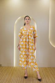 Sunny Day Kurta and Pant Coord - Atulyakala