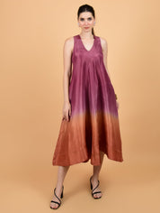 Sunset Serenity Dress - Atulyakala