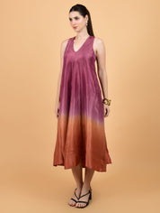 Sunset Serenity Dress - Atulyakala