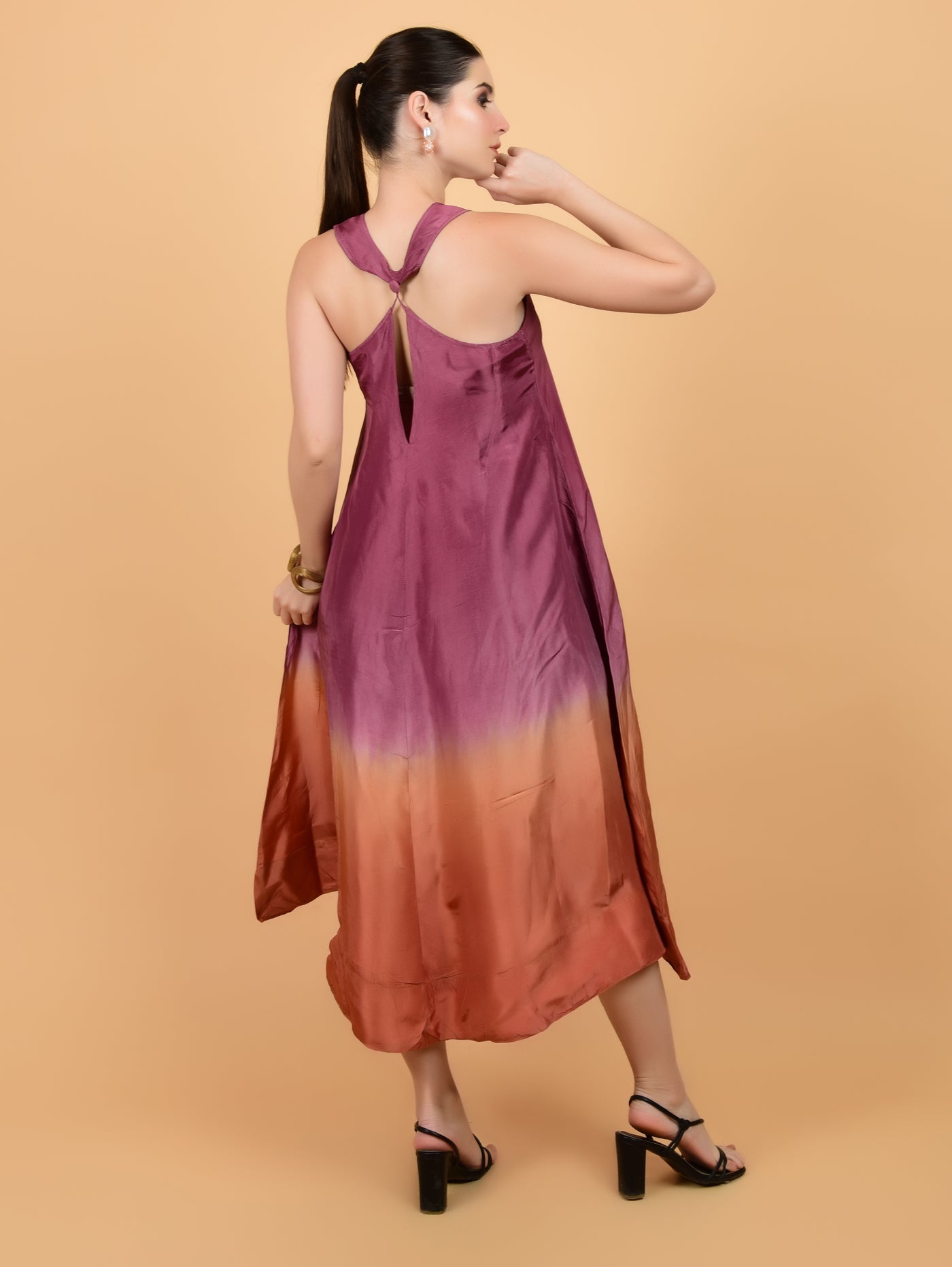 Sunset Serenity Dress - Atulyakala