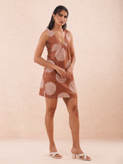 Tamaya Sleeveless Mini Mini Dress - Atulyakala