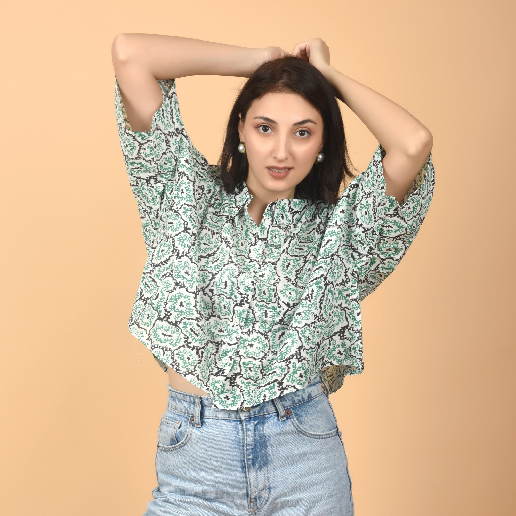 Verdant Harmony top - Atulyakala