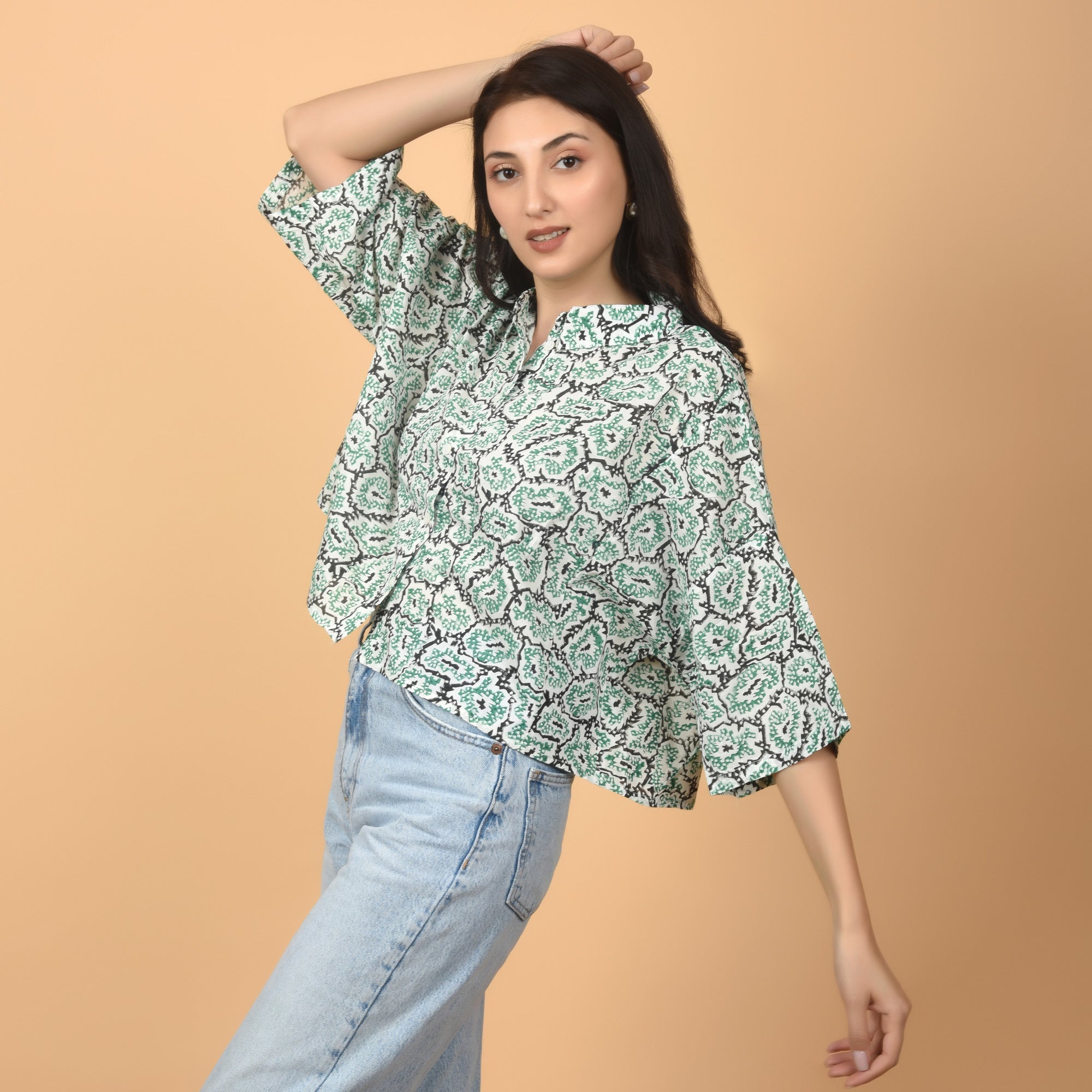 Verdant Harmony top - Atulyakala