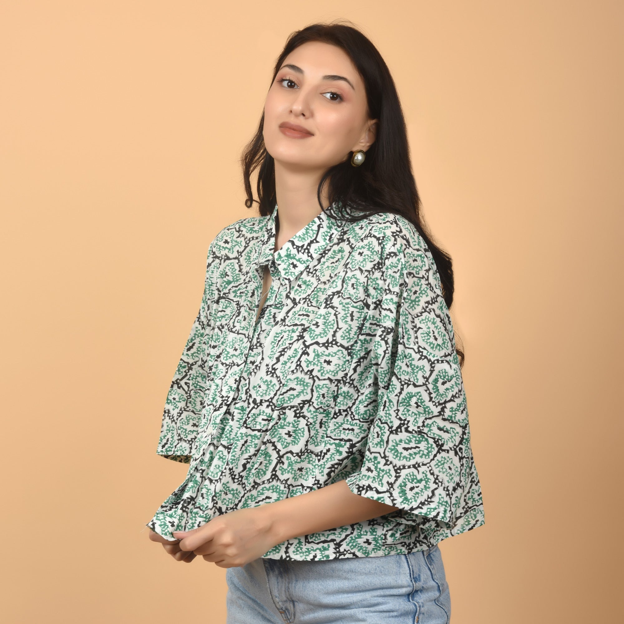 Verdant Harmony top - Atulyakala