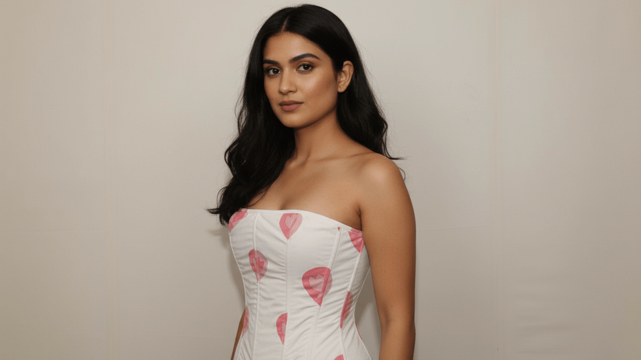 Vintage Heart Corset - Atulyakala