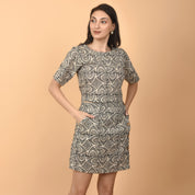 Woodland Whispers Short Dress - Atulyakala